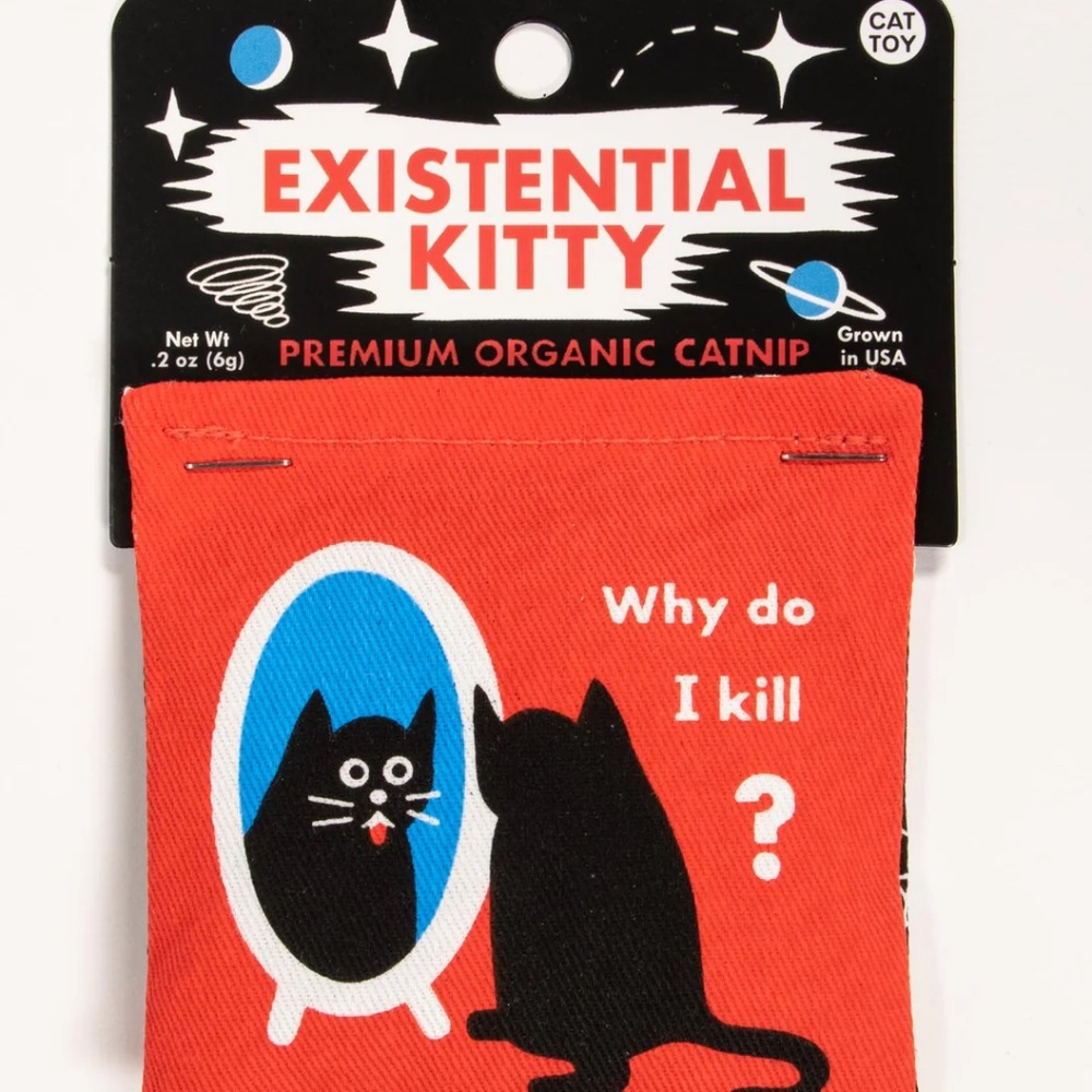 REST🥳CK ALERT‼️ Existential Kitty Catnip Toy